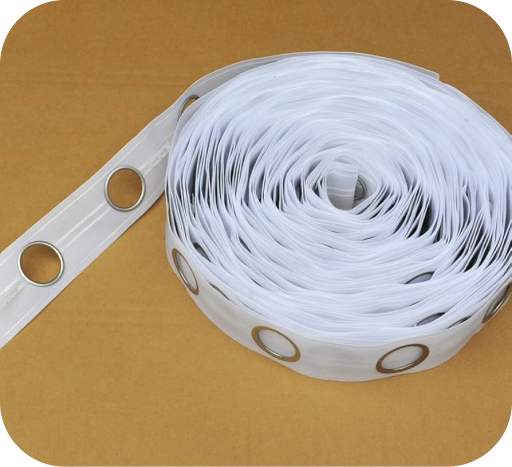 Nonwoven Eyelet Curtain Belt